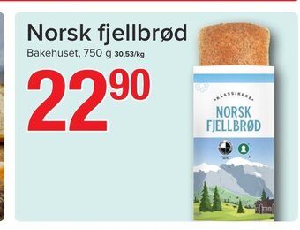 Spar Norsk Fjellbrød tilbud