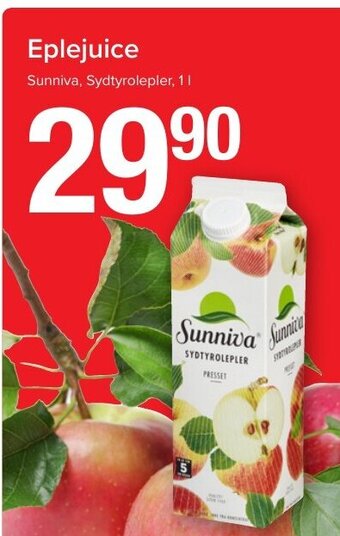 Spar Eplejuice tilbud