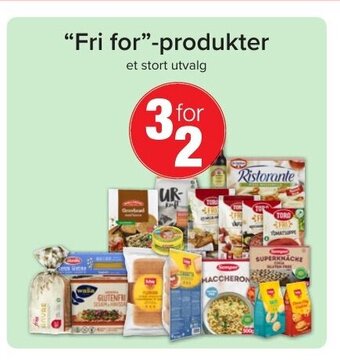 Spar Fri For Produkter tilbud