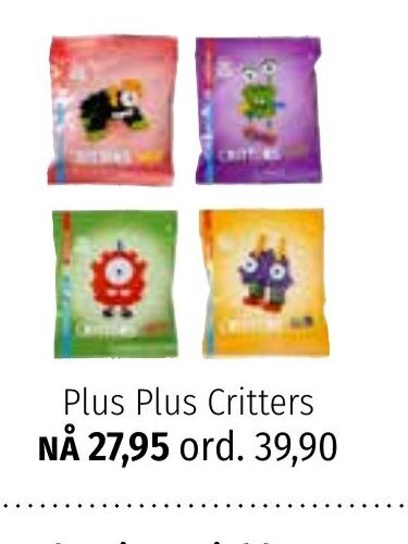 Nille Plus Plus Critters tilbud
