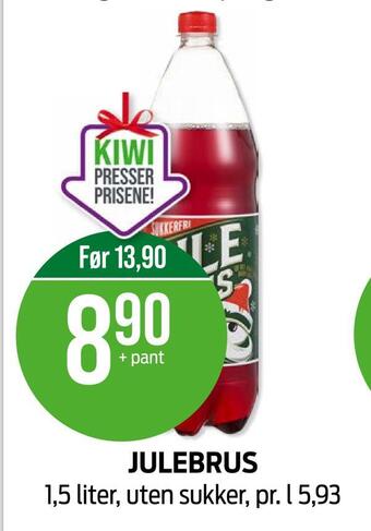 Kiwi Julebrus tilbud
