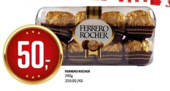 Bunnpris Ferrero rocher konfekt tilbud