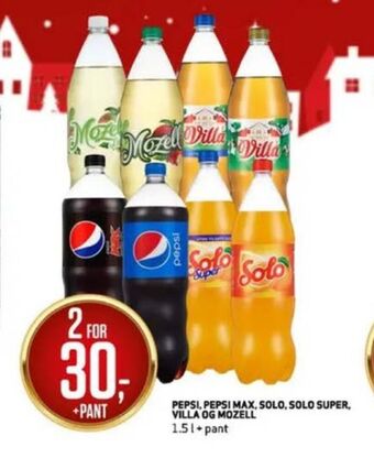 Bunnpris Pepsi max brus tilbud