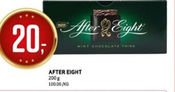 Bunnpris After eight sjokolade tilbud