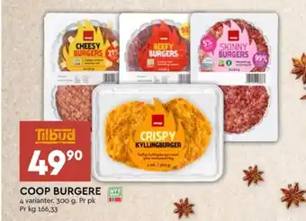 Coop Mega Coop hamburger tilbud