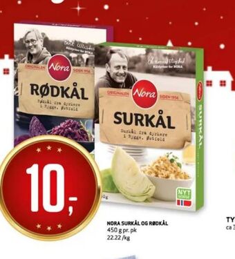 Bunnpris Nora surkål tilbud