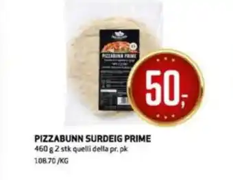 Bunnpris Quelli della pizzabunn tilbud
