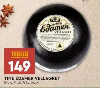 Coop Mega Tine edamer tilbud