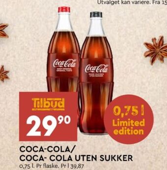 Coop Mega Coca-cola brus tilbud