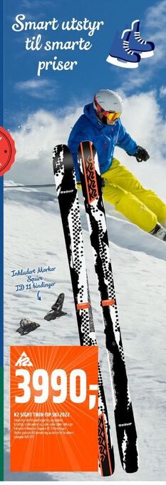 Coop Obs K2 ski tilbud