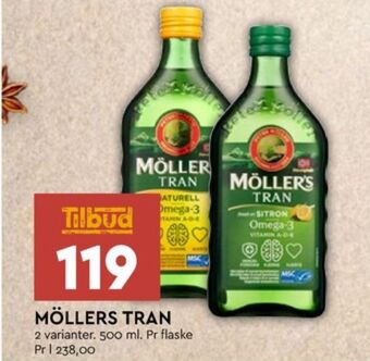 Coop Mega Möllers tran tran tilbud