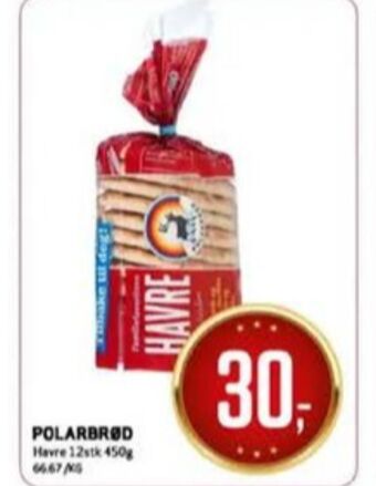 Bunnpris Polarbrød brød tilbud