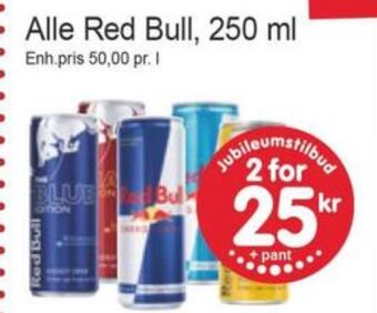Joker Red bull energidrikk tilbud