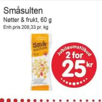 Joker Småsulten nøtter tilbud