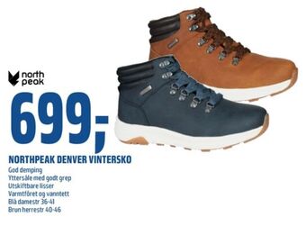 Coop Obs Northpeak sko tilbud