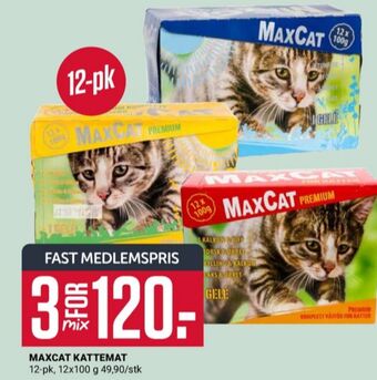 Europris Maxcat kattemat tilbud