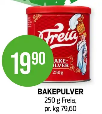 Kiwi Freia bakepulver tilbud