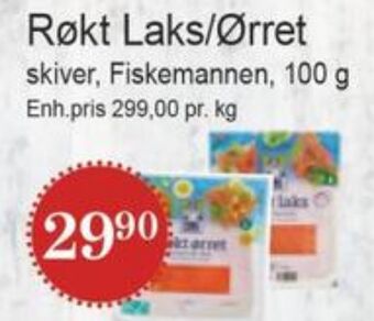 Joker Fiskemannen laks tilbud
