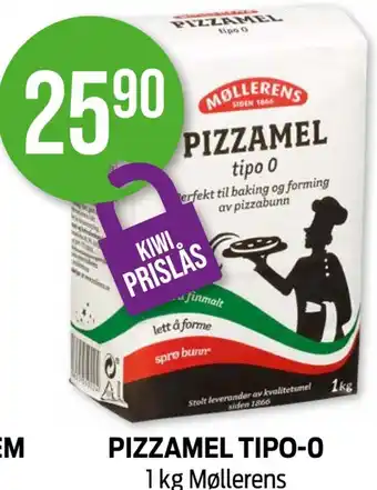 Kiwi Møllerens pizzamel tilbud