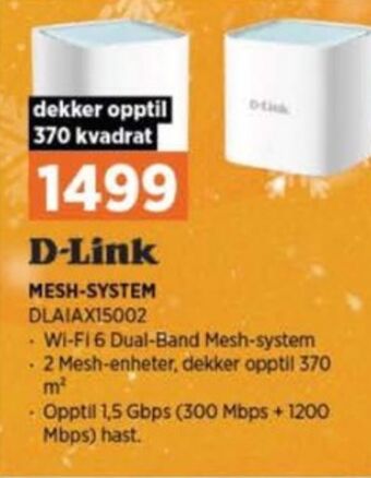POWER D-link router tilbud