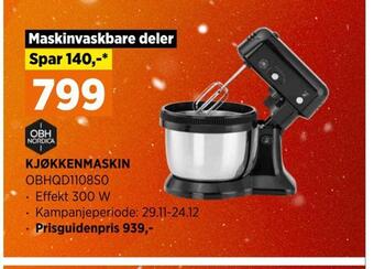 POWER Kjøkkenmaskin tilbud