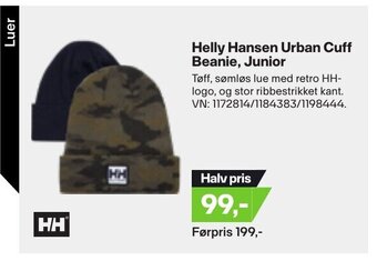 XXL Sport Helly Hansen Urban Cuff Beanie, Junior tilbud