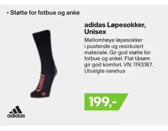 XXL Sport Adidas Løpesokker, Unisex tilbud