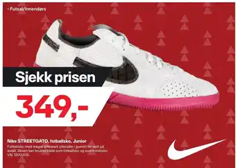 XXL Sport Nike Streetgato, Fotballsko, Junior tilbud