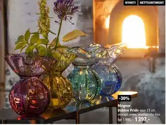 Kitch'n Magnor boblen pride vase tilbud