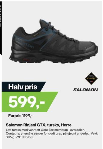 XXL Sport Salomon rinjani gtx, tursko, herre tilbud