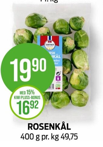 Kiwi Rosenkål tilbud