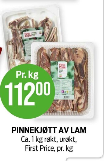 Kiwi Pinnekjøtt Av Lam tilbud