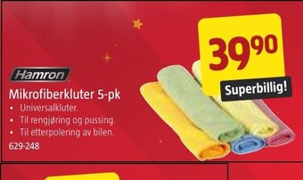 Jula Mikrofiberkluter 5-pk tilbud