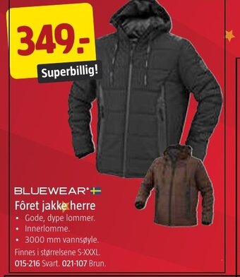 Jula Fôret Jakke Herre tilbud