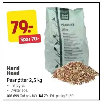 Jula Peanøtter 2.5 kg tilbud