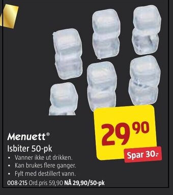 Jula Isbiter 50-pk tilbud
