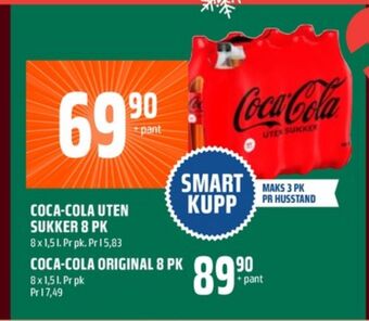 Coop Obs Coca-cola zero brus tilbud