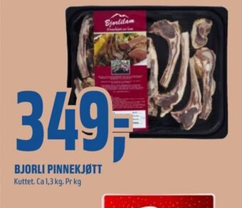 Coop Obs Bjorli pinnekjøtt tilbud