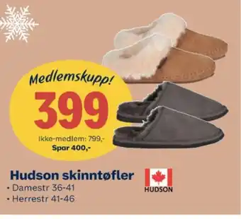 Coop Obs Hudson tøffel tilbud