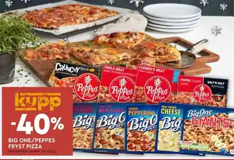 Coop Mega Peppes pizza tilbud