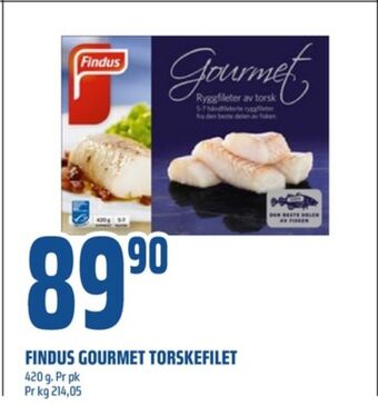 Coop Obs Findus torskefilet tilbud