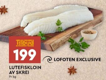 Coop Mega Lofoten lutefisk tilbud