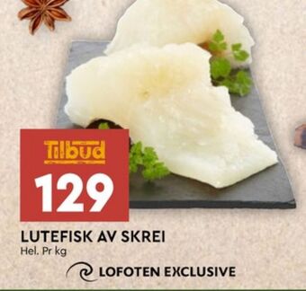 Coop Mega Ukjent lutefisk tilbud