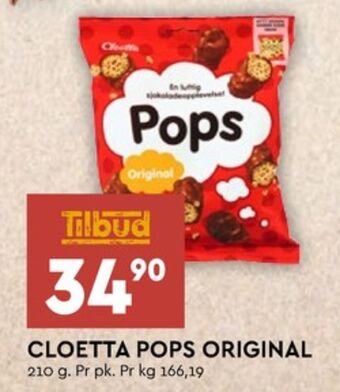 Coop Mega Pops sjokoladepose tilbud