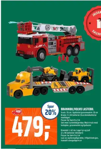 Coop Obs Dickie toys bil tilbud