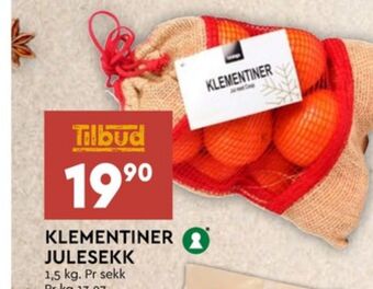 Coop Mega Ukjent klementiner tilbud