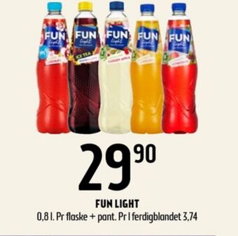Coop Prix Fun light saft tilbud