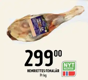 Coop Prix Henriettes fenalår tilbud