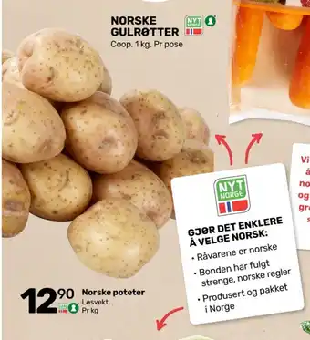 Matkroken Ukjent poteter tilbud