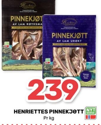 Matkroken Henriettes pinnekjøtt tilbud